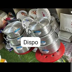 Casserole (3 pieces) - Couleurs Disponibles : Grise  - Pour Femme, Homme, Enfant-Ref : 18570