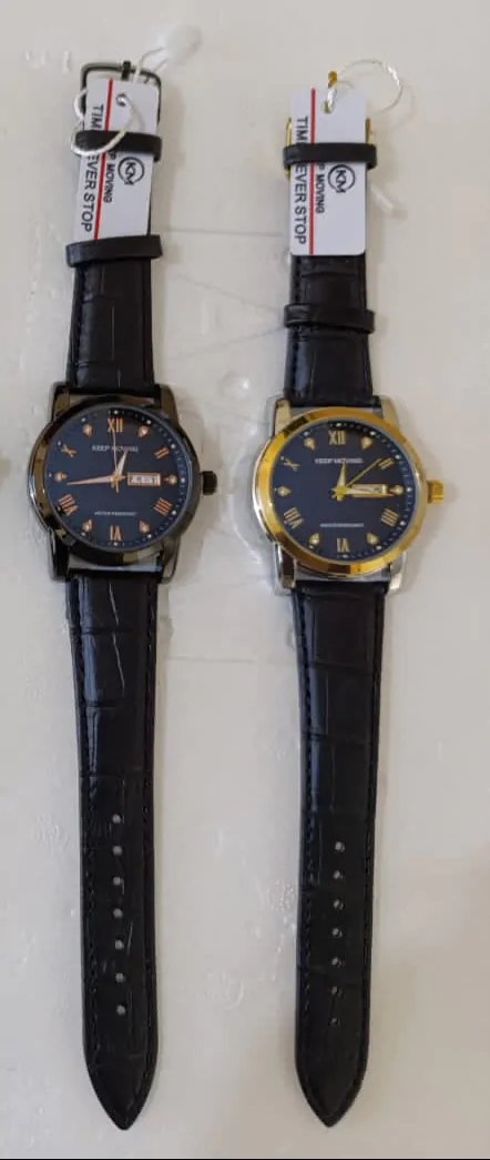 Montre - Couleurs Disponibles : Noire  - Pour Femme, Homme-Ref : 19066 – Image 2