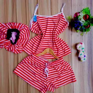 Nuisette - Couleurs Disponibles : Rouge, Bleue, Verte  - Pour Femme-Ref : 19401