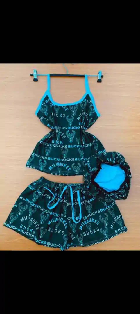 Nuisette - Couleurs Disponibles : Rouge, Bleue, Verte  - Pour Femme-Ref : 19401 – Image 3