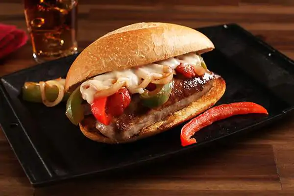 Sandwich Saucisses avec frites